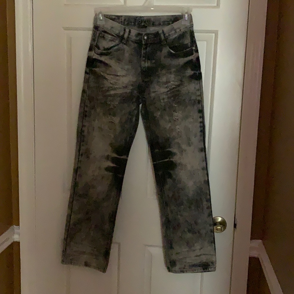 Boys GS115 Black and grey jeans 18/20